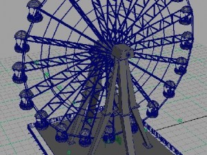 ferris wheel 3D Model