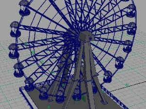 ferris wheel 3D Model