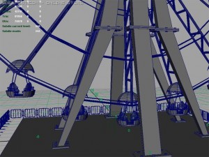 ferris wheel 3D Model