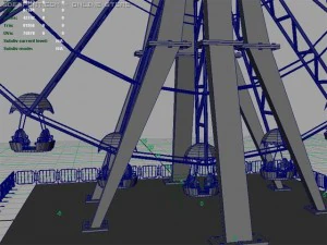 ferris wheel 3D Model