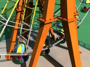 ferris wheel 3D Model