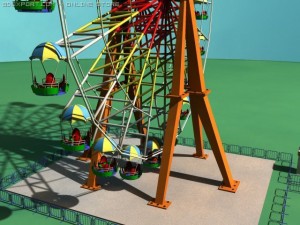 ferris wheel 3D Model