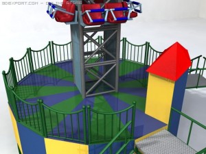 crazy tower 3D Модель