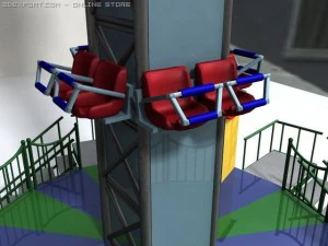 crazy tower 3D Model