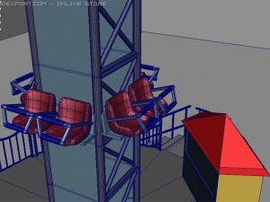 crazy tower 3D Модель