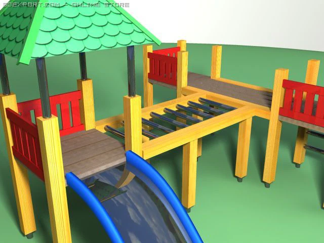 junglegym 3D Model .c4d .max .obj .3ds .fbx .stl .blend 