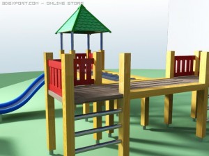 junglegym 3Dモデル