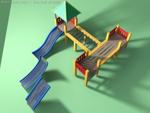 junglegym 3Dモデル
