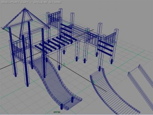 junglegym 3Dモデル