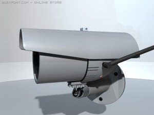 internet network ip camera 3D मॉडल