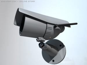 internet network ip camera 3D मॉडल