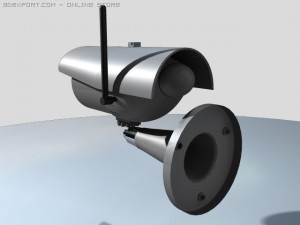 internet network ip camera 3D मॉडल