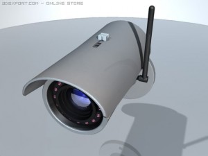 internet network ip camera 3D मॉडल