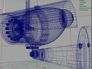internet network ip camera 3D Model