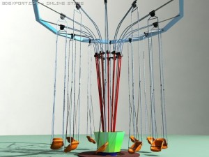 carousel whirl 3D Model