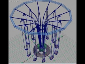 carousel whirl 3D Model