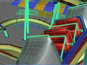 rollercoaster 3D Model