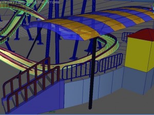 rollercoaster 3D Model