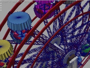 ferris wheel 3D Model