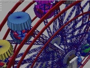 ferris wheel 3D Model