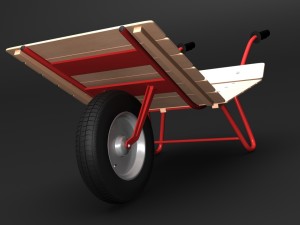 wheelbarrow2 Modèle 3D