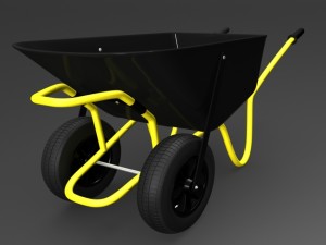 wheelbarrow3 Model 3D
