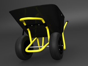 wheelbarrow3 3D-Modell