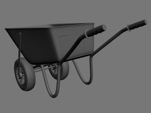 wheelbarrow3 3D-Modell