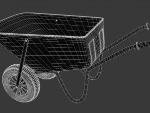 wheelbarrow3 3D-Modell