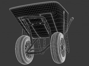 wheelbarrow3 3D-Modell