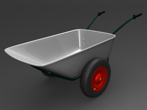 wheelbarrow4 Model 3D