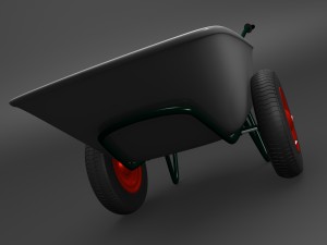 wheelbarrow4 Model 3D