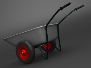 wheelbarrow4 Model 3D