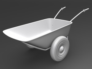 wheelbarrow4 Model 3D