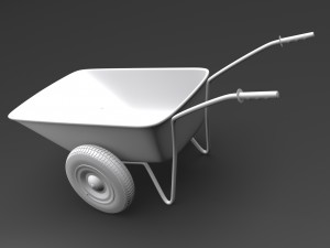 wheelbarrow4 Model 3D