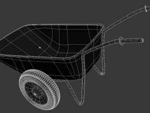 wheelbarrow4 Model 3D