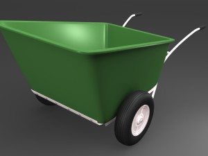 wheelbarrow 3Dモデル