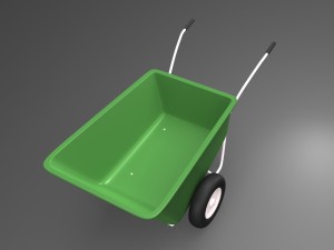 wheelbarrow 3D 모델