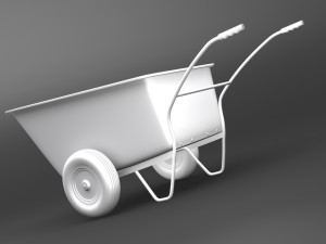 wheelbarrow 3D 모델
