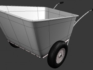 wheelbarrow 3D 모델