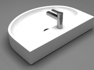 bathroom sink 2 Model 3D