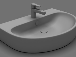 bathroom sink 2 Model 3D