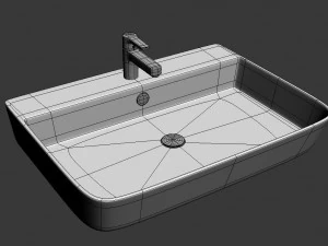 बाथरूम सिंक 3 3D मॉडल