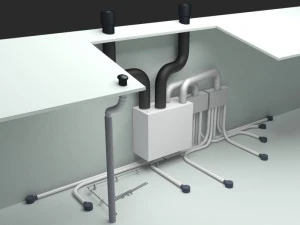 वेंटिलेशन इकाई 3D मॉडल