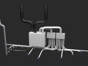 ventilation unit 3Dモデル