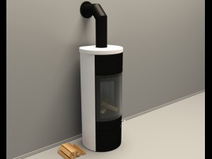 fireplace Model 3D