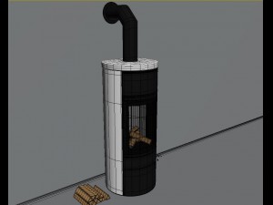 fireplace 3Dモデル