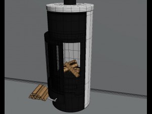 fireplace 3Dモデル
