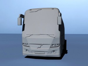 volvo 9700 bus Model 3D