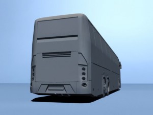 volvo 9700 bus Model 3D
